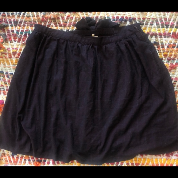 COPY - ModCloth Plus Size Refined Timing A-Line Skirt Plaid in Maroon - Picture 4 of 5